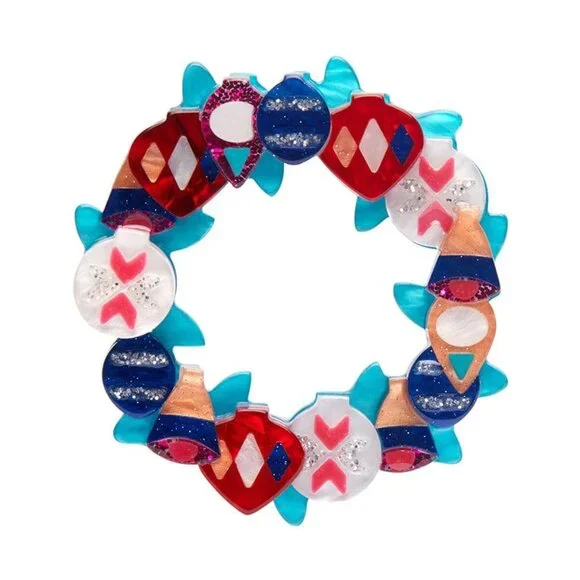 A Jolly Christmas Brooch - Picture 1 of 3